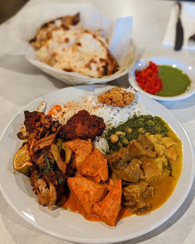 FujOnTap's tweet photo. @gik.usa lunch buffet for $12.95 absolutely can't be beat. Everything is just so flavorful, there's a rotating selection so I'm always getting to try something new (with the occasional spicy 🥵 dish offered in there, too), and it includes a basket of … https://t.co/Hz3BJo6Y4c https://t.co/epVNlaUCXk