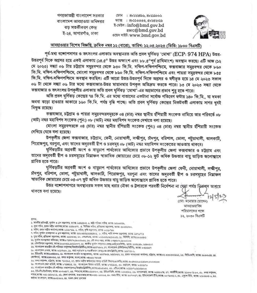 muktadirnewage's tweet image. #MochaCyclone