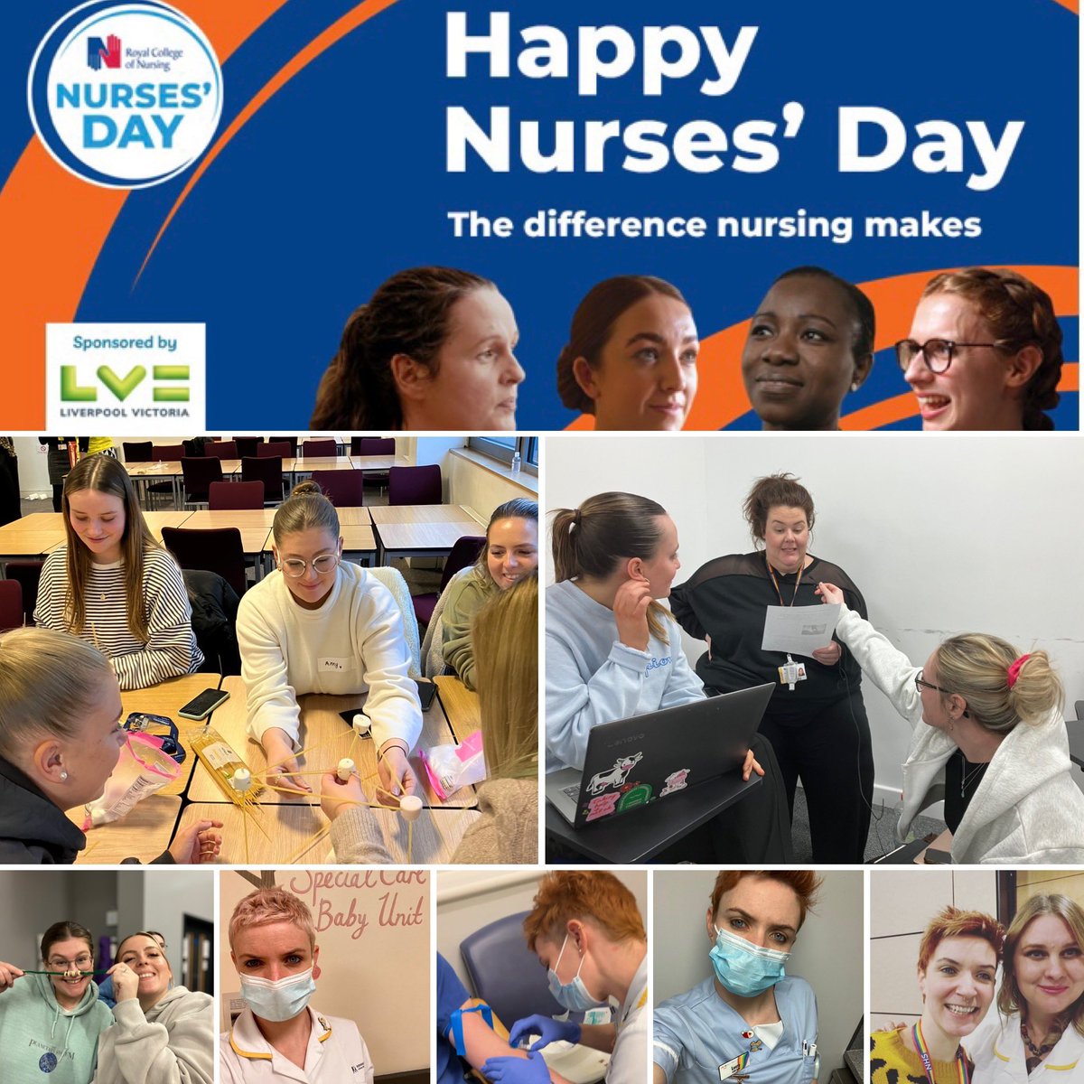 Happy nurses day to my incredible 09/20 peers, lecturers, practice assessors & supervisors. Thank you for getting me this far! @BCU_CYPnursing #studentnurse #3rdyear