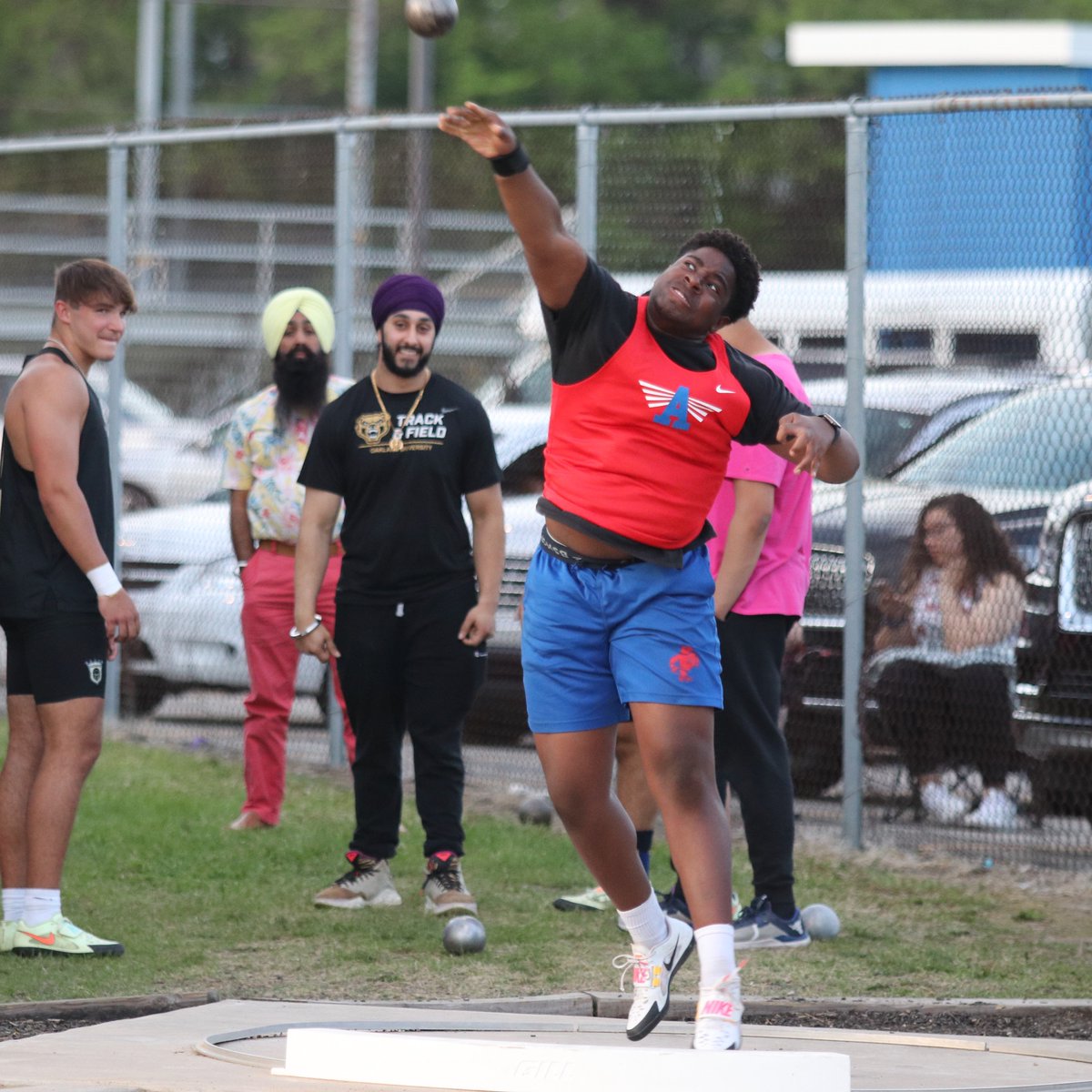 The Boys competed in the Northern Indiana Conference Championship Meet last night.
In Shot Put Evan Adams finished in 4th place with a throw of 47’4” and Josh Nziza finished in 8th place with a throw of 44’7”