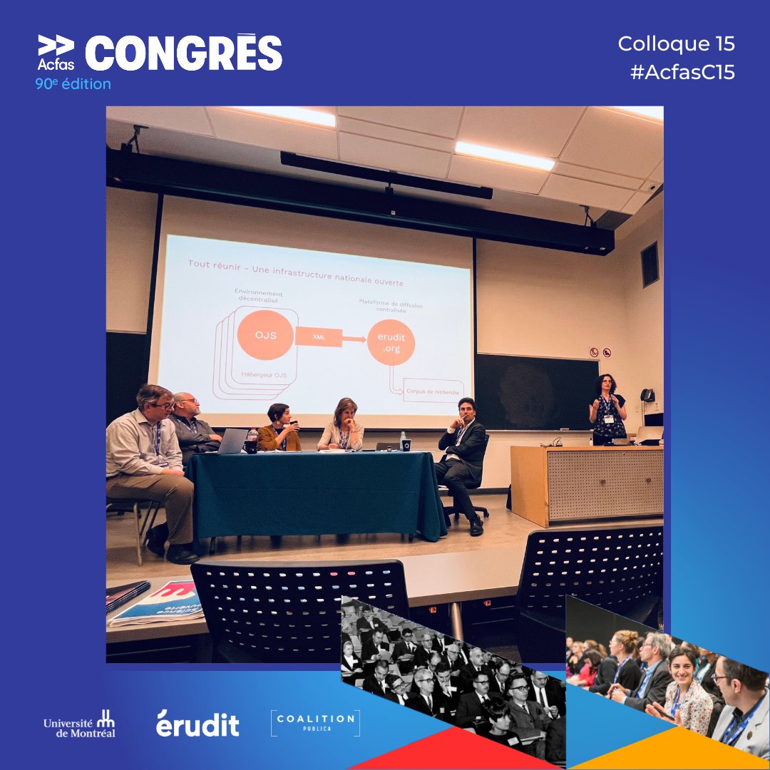 Coalition Publica : soutenir l'écosystème des revues savantes au Canada, par Jessica Clark
#CoalitionPublica est le partenariat entre <a href="/eruditorg/">Érudit</a> et <a href="/pkp/">Public Knowledge Project (PKP)</a> qui vise notamment la mise en place d'un écosystème du #libreaccès pérenne.
#AcfasC15