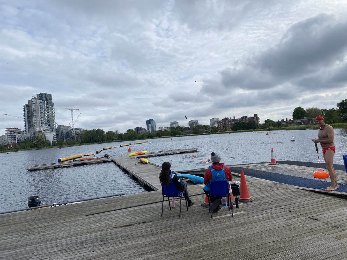back to open water swimming, after a break !