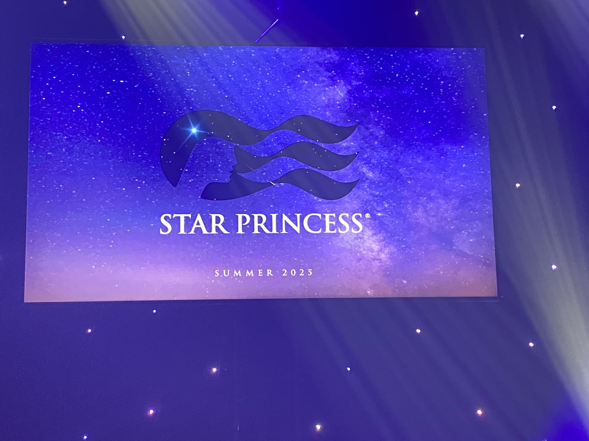 earnshaw_alison's tweet photo. @PrincessCruises’ second #SphereClass ship name revealed as #StarPrincess @Cruise_118 https://t.co/fhJdkOGAIa