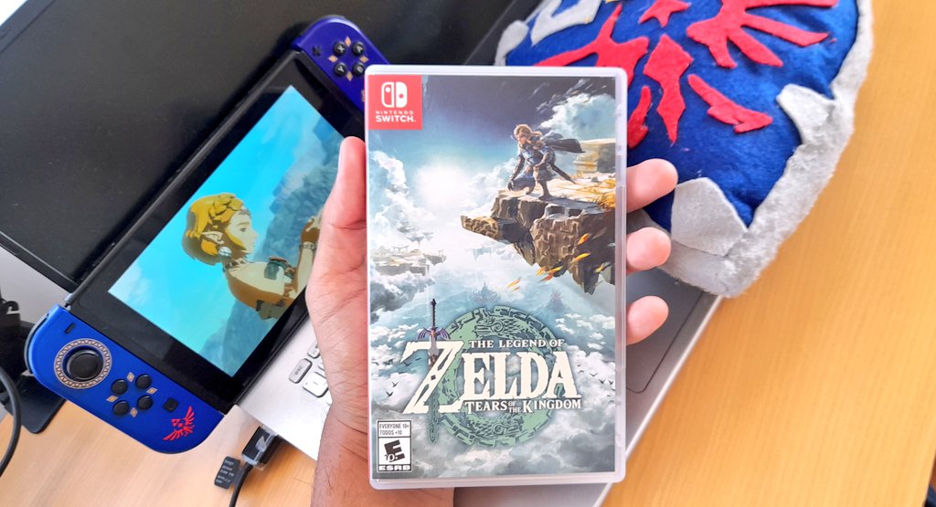 🔥⚔ Responde a este Tweet con una foto de tu Zelda: #TearsOfTheKingdom ahora mismo! ⚔🔥