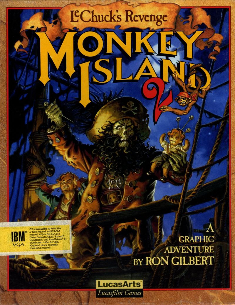 jane_Hullet's tweet photo. Review of Monkey Island 2: LeChuck's Revenge (DOS). #gamergirl #videogame https://t.co/77ctg9h9TB https://t.co/vmeUUfOlXZ