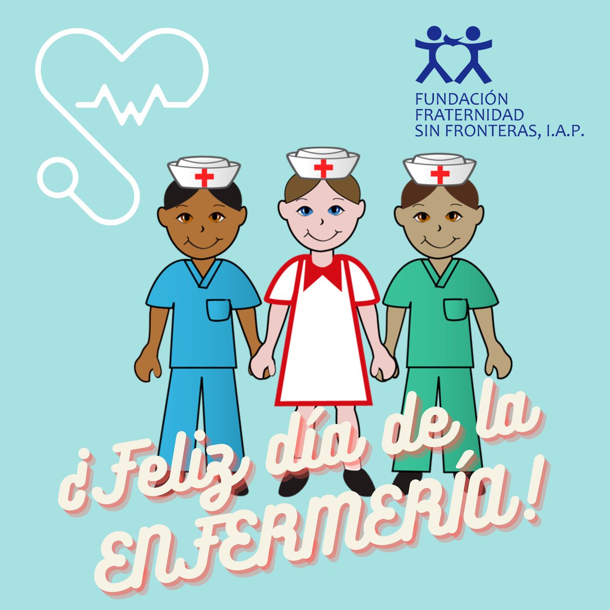 FundacionFSF's tweet image. #FFsF #diadelaenfermera #IAP #PcDI #JAP Hoy se celebra el Día Internacional de la Enfermera y Fundación Fraternidad sin Fronteras se une a este festejo reconociendo el arduo e incansable trabajo que realiza el equipo de enfermería. ¡Muchas Felicidades!