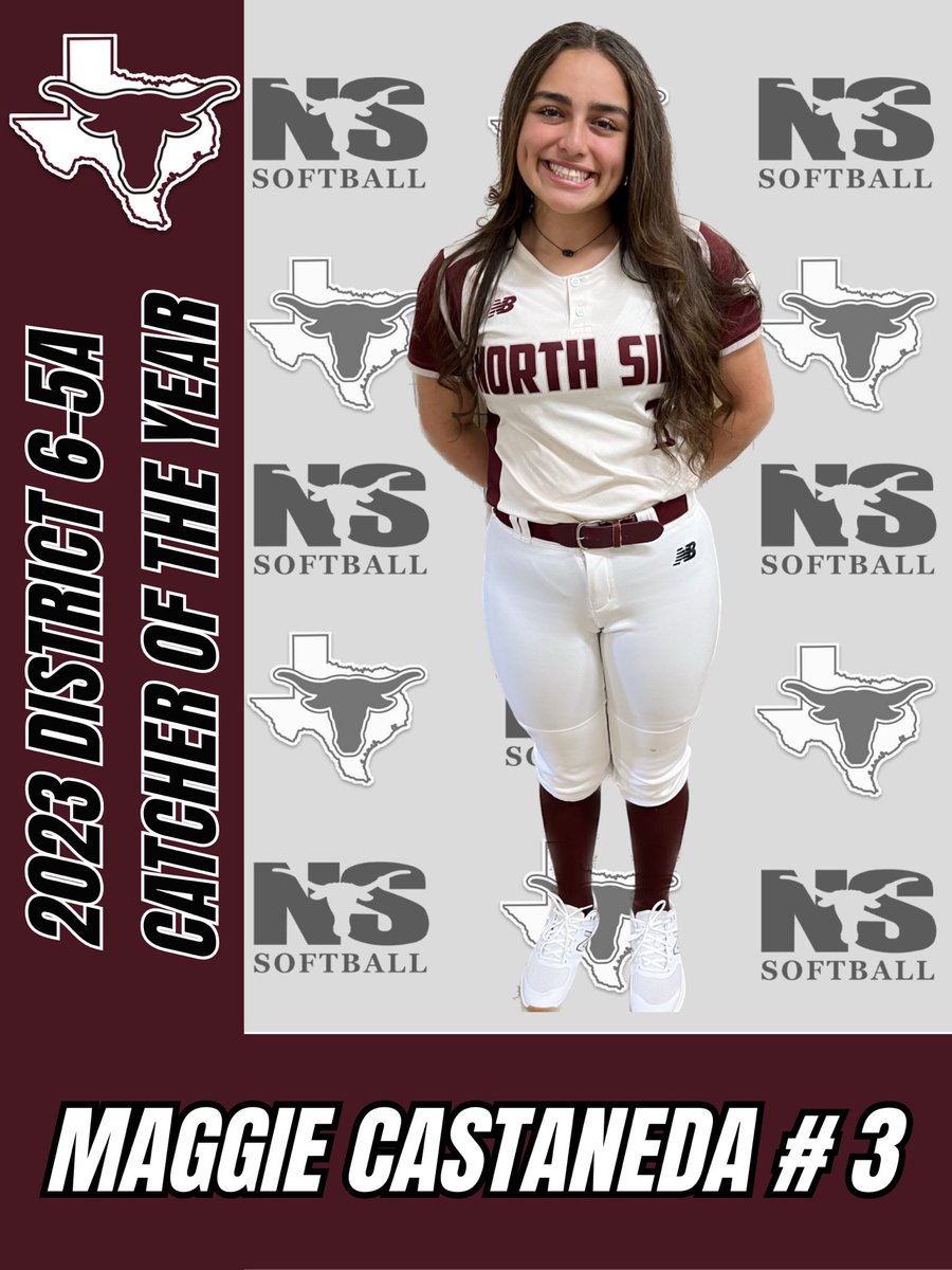North Side Softball (@sidesoftball) on Twitter photo Congrats to Sophomore Maggie Castaneda (<a href="/CastanedaM2025/">MaggieCastaneda</a>) for being named District 6-5A Catcher of the Year!As well as All Academic! #SteersUp π€π½π₯π€ Congrats to Sophomore Maggie Castaneda (<a href="/CastanedaM2025/">MaggieCastaneda</a>) for being named District 6-5A Catcher of the Year!As well as All Academic! #SteersUp π€π½π₯π€