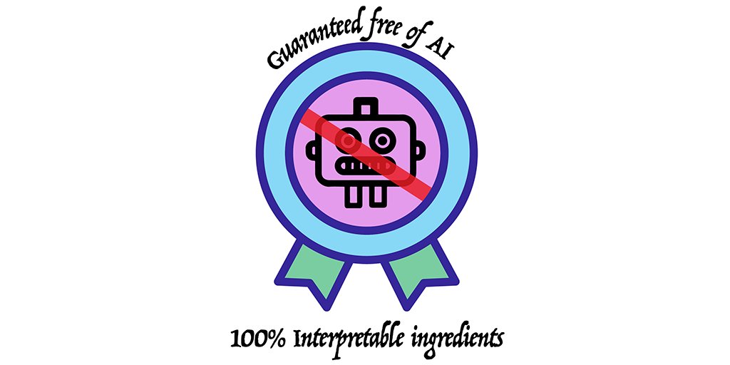 Hot take: we need a non-neural track for the remaining few papers of this category at conferences ;). Let's also give them a badge. Here is my humble proposal.