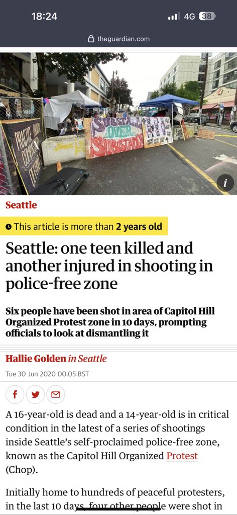 TheFlareNews's tweet photo. In Seattle they had CHOP/CHAZ in Dublin PBP is setting up #ACAZ
Here is a taste of what happened in Seattle, im praying Dublin fares better
#IrelandisFull #MakeIrelandSafeAgain #NoHateSpeechLaws https://t.co/mAVSjR9Pqh