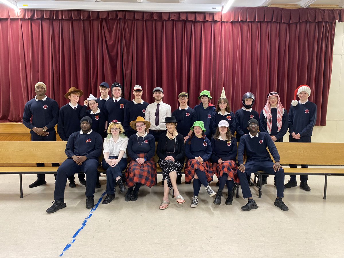Skerries_CC's tweet photo. Creative schools week concluded with #CrazyHatDay ! Congratulations to all of our staff and students on all of the amazing creativity this week! #creativeschoolsweek #amazingcreativity #funtimes #everyonecancreate @CreativeIreland @ddletb @DDLETBColleges https://t.co/baHkolVlV3