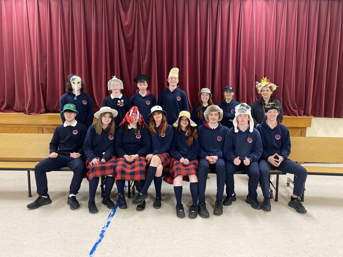Skerries_CC's tweet photo. Creative schools week concluded with #CrazyHatDay ! Congratulations to all of our staff and students on all of the amazing creativity this week! #creativeschoolsweek #amazingcreativity #funtimes #everyonecancreate @CreativeIreland @ddletb @DDLETBColleges https://t.co/baHkolVlV3