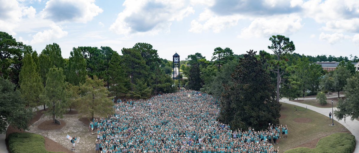 Just 4 years ago, the #UNCW2023 class gathered together for Convocation and began their flight as Seahawks. Now, in just under an hour, these Seahawks are soaring across the stage to graduate. We can’t wait to celebrate you, Class of 2023!