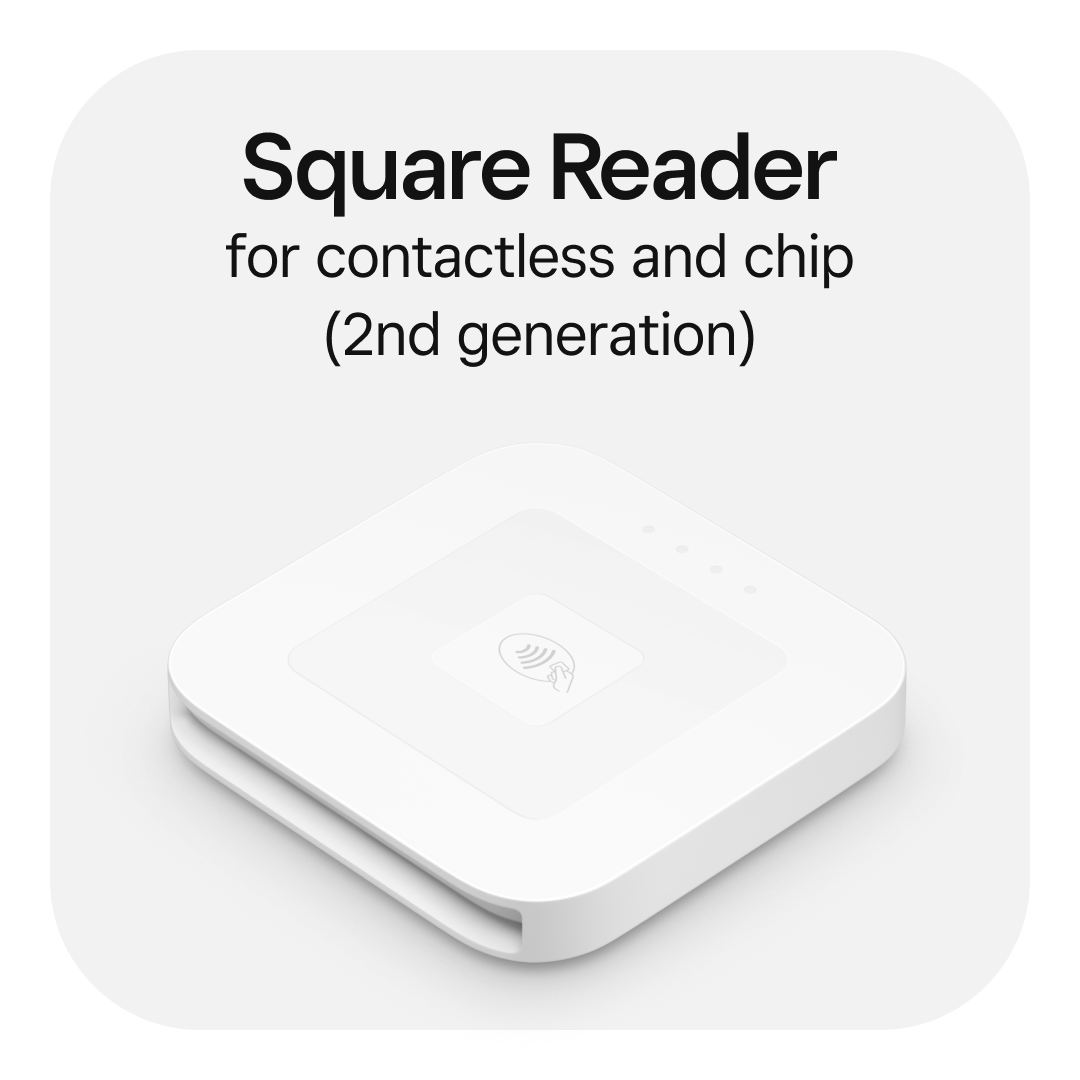 Square Reader for contactless and chip (2nd generation)