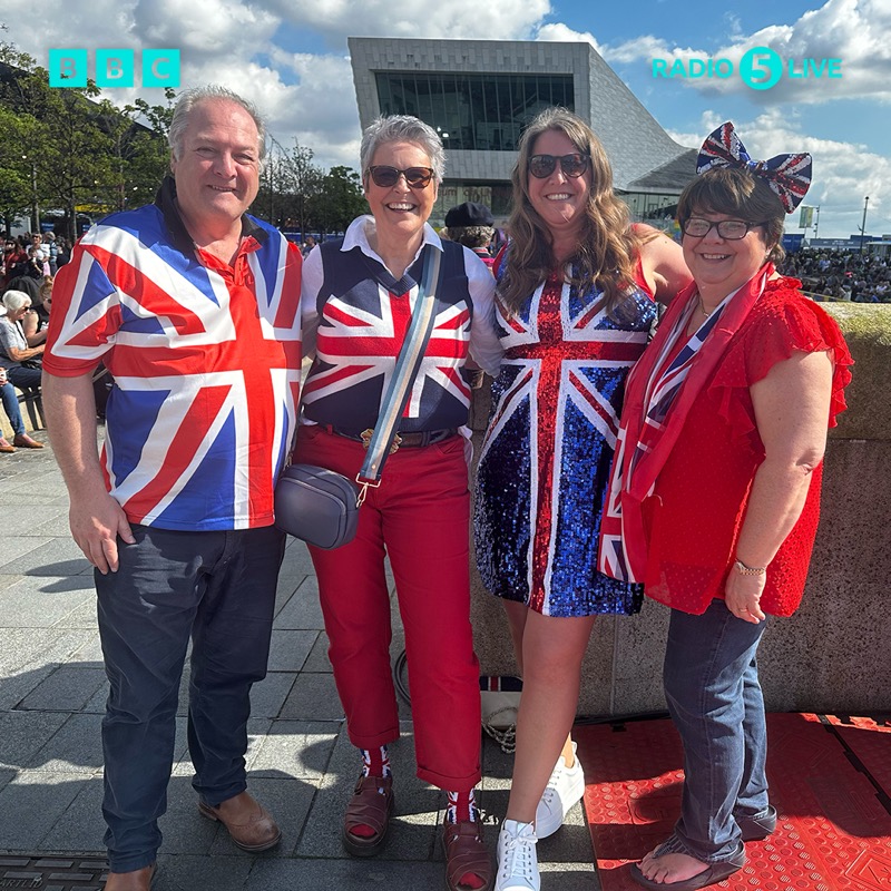 bbc5live's tweet photo. 🎉 It's one day until the #Eurovision2023 final🥳

And to celebrate we're showcasing some of the BEST dressed attendees at #Liverpool!📸

Which is your favourite outfit❓🏆 https://t.co/gyuqQfFo4r