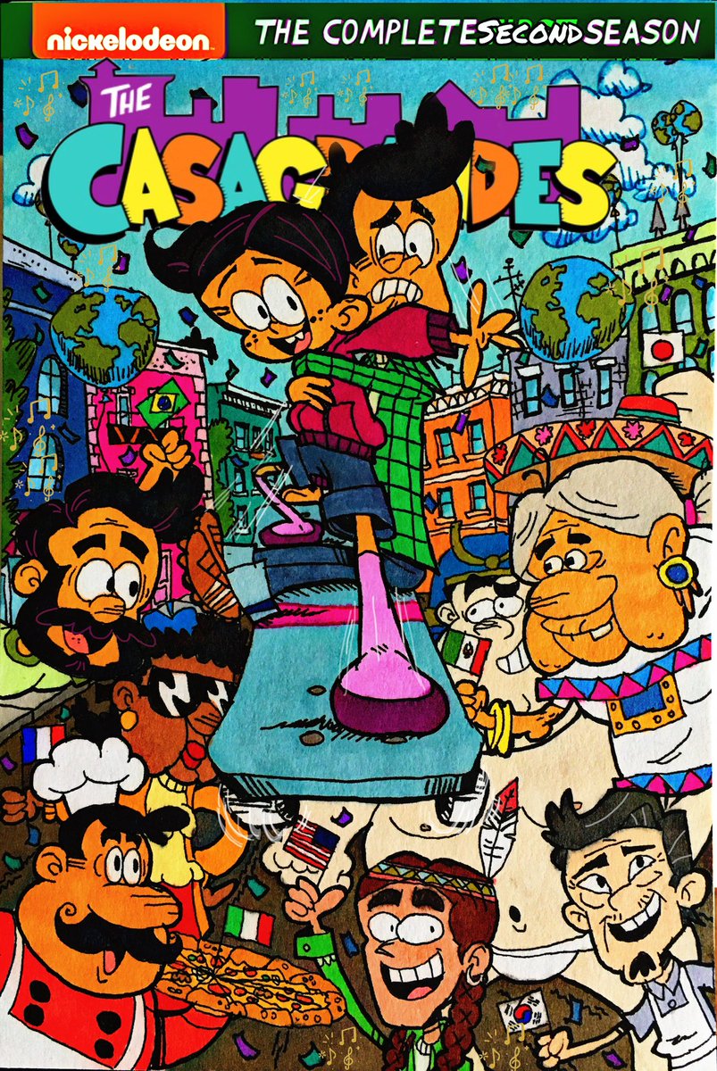 Westbroo6Keaton's tweet photo. Can someone make a fan-made back cover for these DVDs made by @duda_wilson please? #TheCasagrandes #Nickelodeon #Paramount #FanMadeCover https://t.co/Oy2FhqWdFb