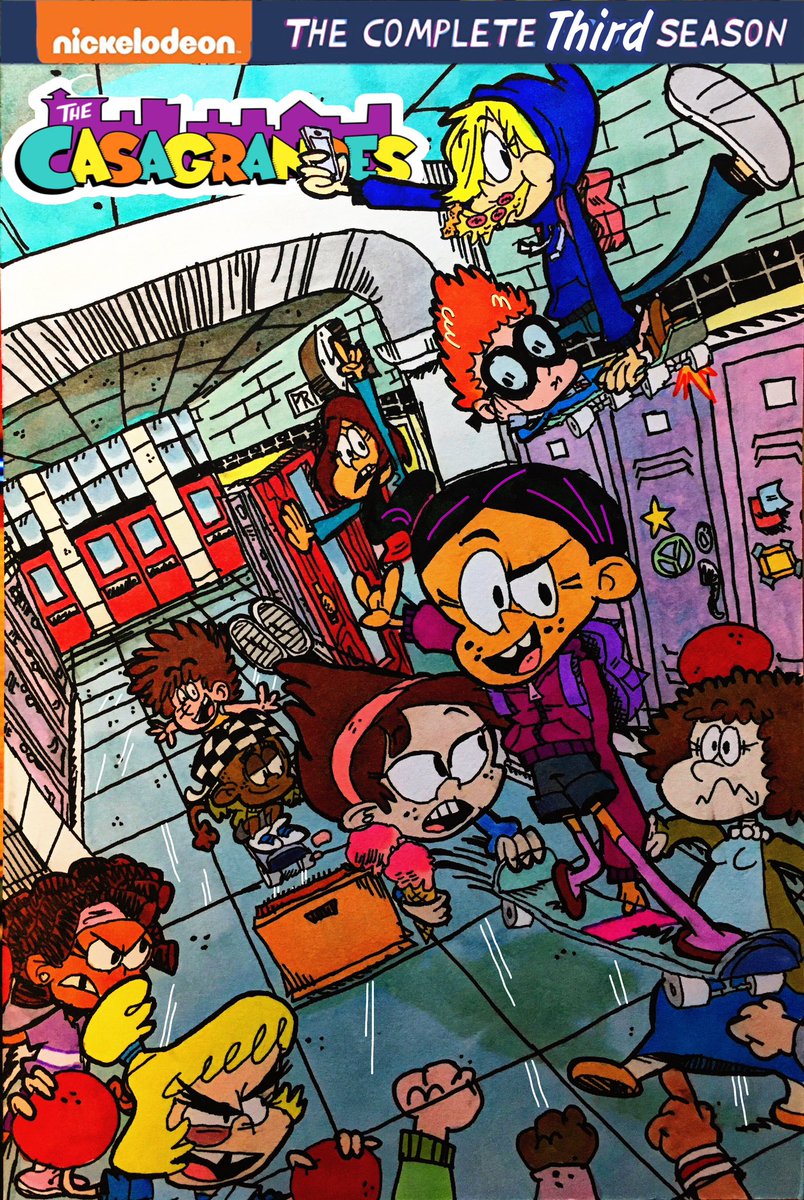 Westbroo6Keaton's tweet photo. Can someone make a fan-made back cover for these DVDs made by @duda_wilson please? #TheCasagrandes #Nickelodeon #Paramount #FanMadeCover https://t.co/Oy2FhqWdFb