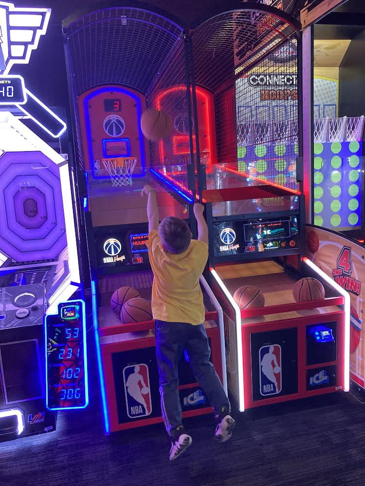 The Safety Patrol took a field trip to Dave &amp; Busters yesterday in recognition of a job well done this year.