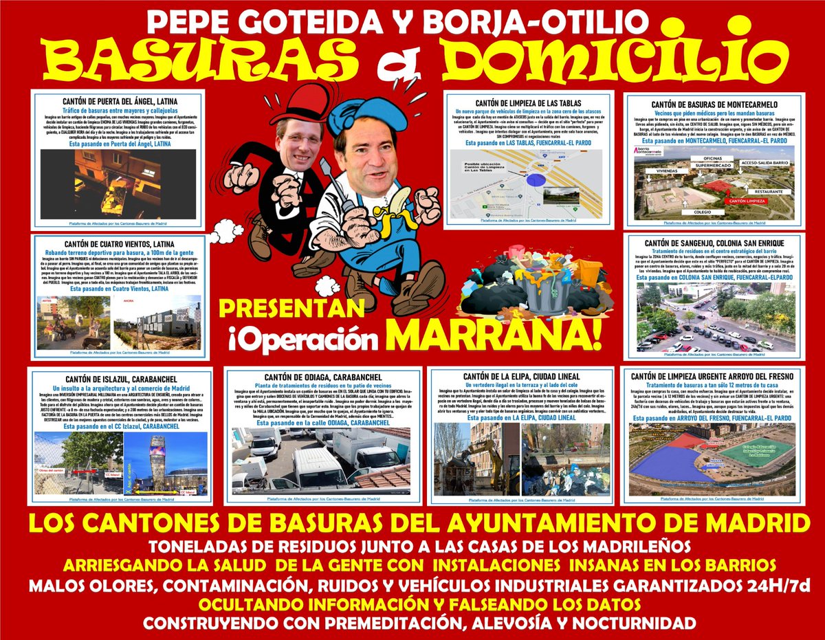 crispasal's tweet image. Por Madrid Ciudad y Comunidad, de momento. @MADRID @ComunidadMadrid  #BotaPP
@ppopular @GrupoPPMadrid  @AlmeidaPP_ @ppmadrid @IdiazAyuso 

#MomentoMadridBasura 📷 💩
#NoAlCanton
#ElPeorMadrid