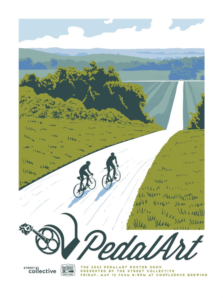 Tonight is one of Des Moines' Flagship Bike Month cycling events. The 2023 PedalArt Poster Show is presented by the <a href="/DSMStreetColl/">Street Collective of Greater DSM</a> and held at <a href="/ConfluenceBrew/">Confluence Brewing</a>. bikeiowa.com/Event/15408/20…
Support Local artists and a local cycling non-profit!