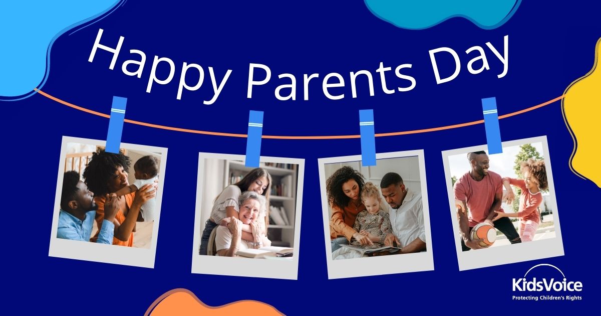 Happy Parents Day to all the moms and dads out there, as well as all those who take on that role in a child’s life. #ParentsDay