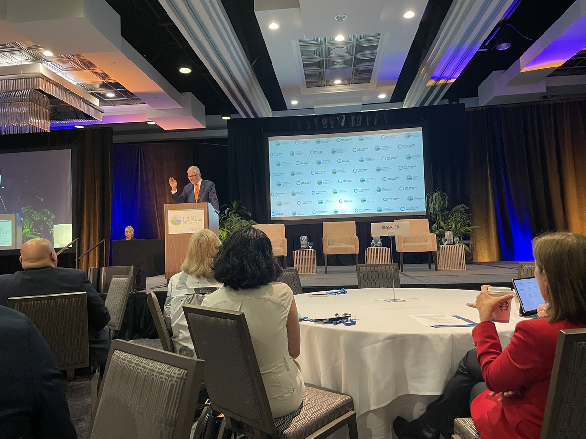 We are super nationals, not subnationals says  @GovInslee , <a href="/lt/">Lance Turner</a> as <a href="/EleniForCA/">Eleni Kounalakis</a> and <a href="/JoshuaTenorio2/">Joshua Tenorio</a> get ready to go on next #TheCLC