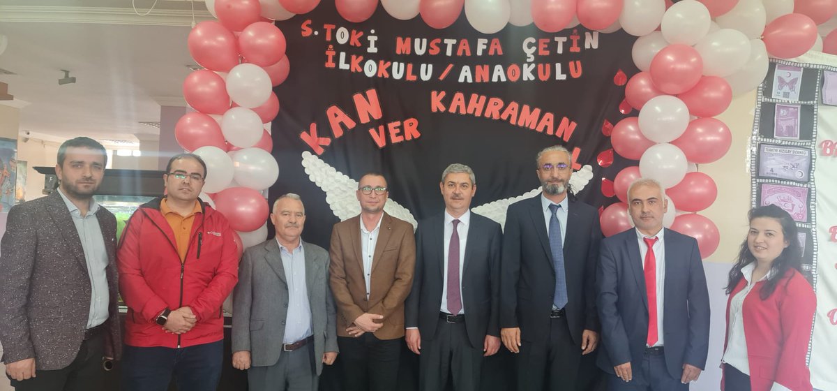 İl Milli Eğitim Müdürlüğümüz ve Türk Kızılay Konya Kan Bağış Merkezi arasında imzalanan protokol neticesinde yürütülmekte olan 'Okulumda Kan'panya Var' projesi kapsamında gerçekleştirilen kan bağışı kampanyasına katılımından dolayı tüm misafirlerimize teşekkür ederiz.