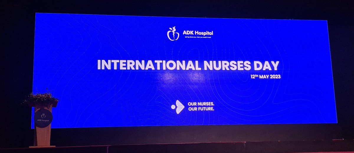 Thank you, <a href="/ADKNURSING/">ADKNURSING</a> <a href="/ADKHospital/">ADK Hospital</a> 
It was my pleasure to celebrate 2023 International Nurses with you! Congratulations to all award winners. Appreciate all that's done to improve safety and quality in nursing and overall healthcare. 
Kudos to the #TeamADK #TeamADKNursing 👏