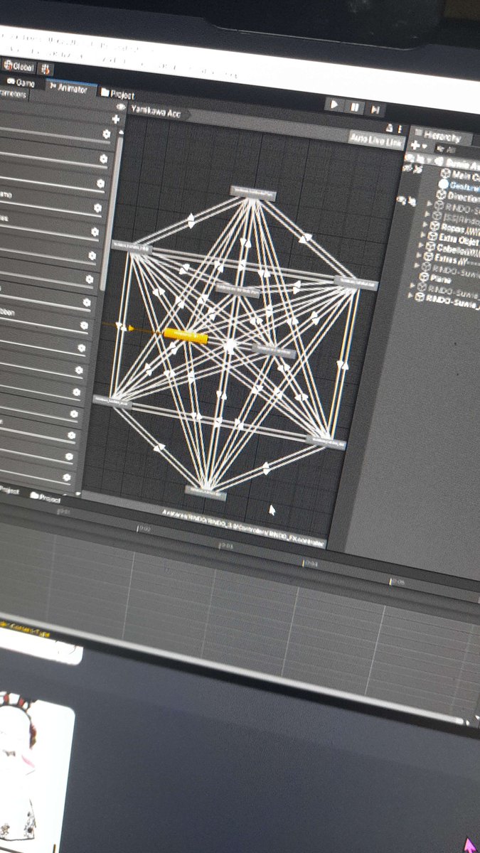 luxi_void's tweet photo. Trabajando en un sistema para un avatar y viene tu mejor amigo y dice que estas invocando al diablo 👿👿🤣🤣🤣 hasta le tomo foto el mamon de @SeraphinVT 
#VR #Unity3D #AvatarVR https://t.co/iA4MaGDnrd