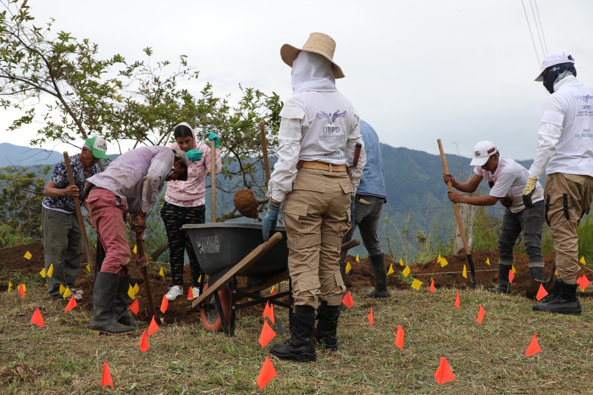 UBPDcolombia's tweet photo. 🟣La Unidad de Búsqueda desplegó acciones de investigación humanitaria y extrajudicial en el sur del #Tolima para aportar a la búsqueda de personas desaparecidas en este departamento👇
🔗Leer aquí: https://t.co/Dz5Kn6DfcY
🏷️ Plan Regional Cordillera Central
#LaBúsquedaNoSeDetiene https://t.co/z6jFEPFRI0