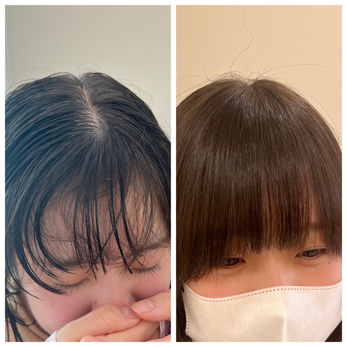 minayuu_24's tweet photo. 過去のモデルさんです

前髪も、シャキッとしすぎないナチュラルな質感が得意です！

これから梅雨の時期
早めの対策として気になる方は
ぜひ相談からでもお待ちしております

ちなみに、縮毛矯正をするとブリーチが今後出来なくなる可能性があるので、
ブリーチする予定がない方がオススメです https://t.co/ES5RsqafQ2