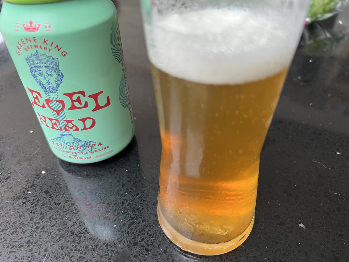 guypbutler's tweet image. Think I've just discovered my new favourite IPA. #LevelHead @GreeneKingIPA 🍺