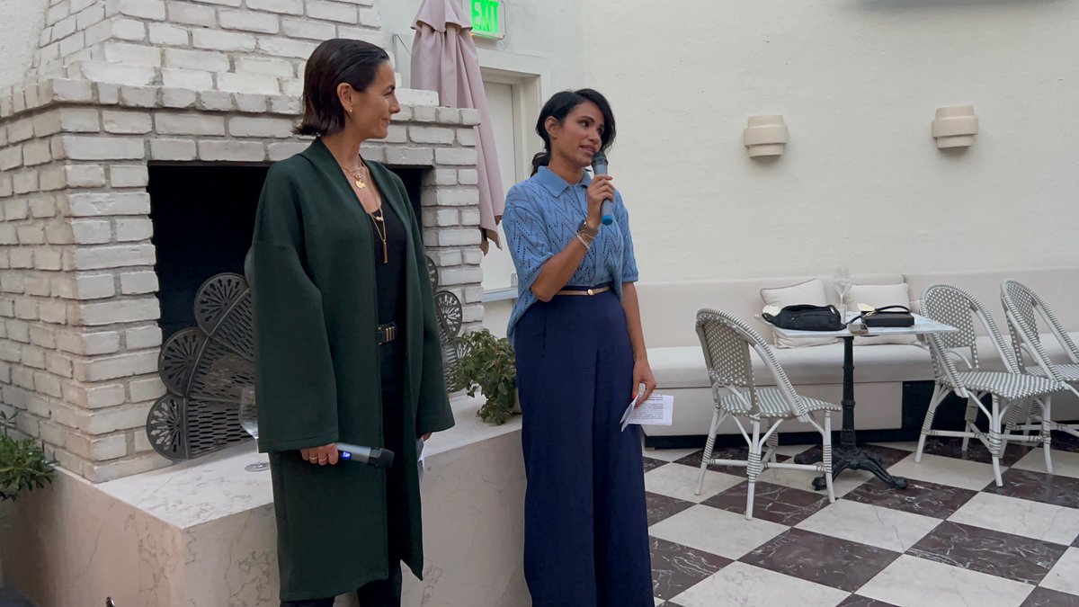 MPTF's tweet photo. #MPTFNextGen’s 2023 #SpringMixer 🥂was held last night, hosted by @CamillaBelle & @Tiffany_Smith. Visit https://t.co/TeAx9Ejnca to find out more + join this diverse group of entertainment industry professionals who support MPTF’s mission of taking care of our own. 📷: @jenclymer https://t.co/CTnzfB93W1