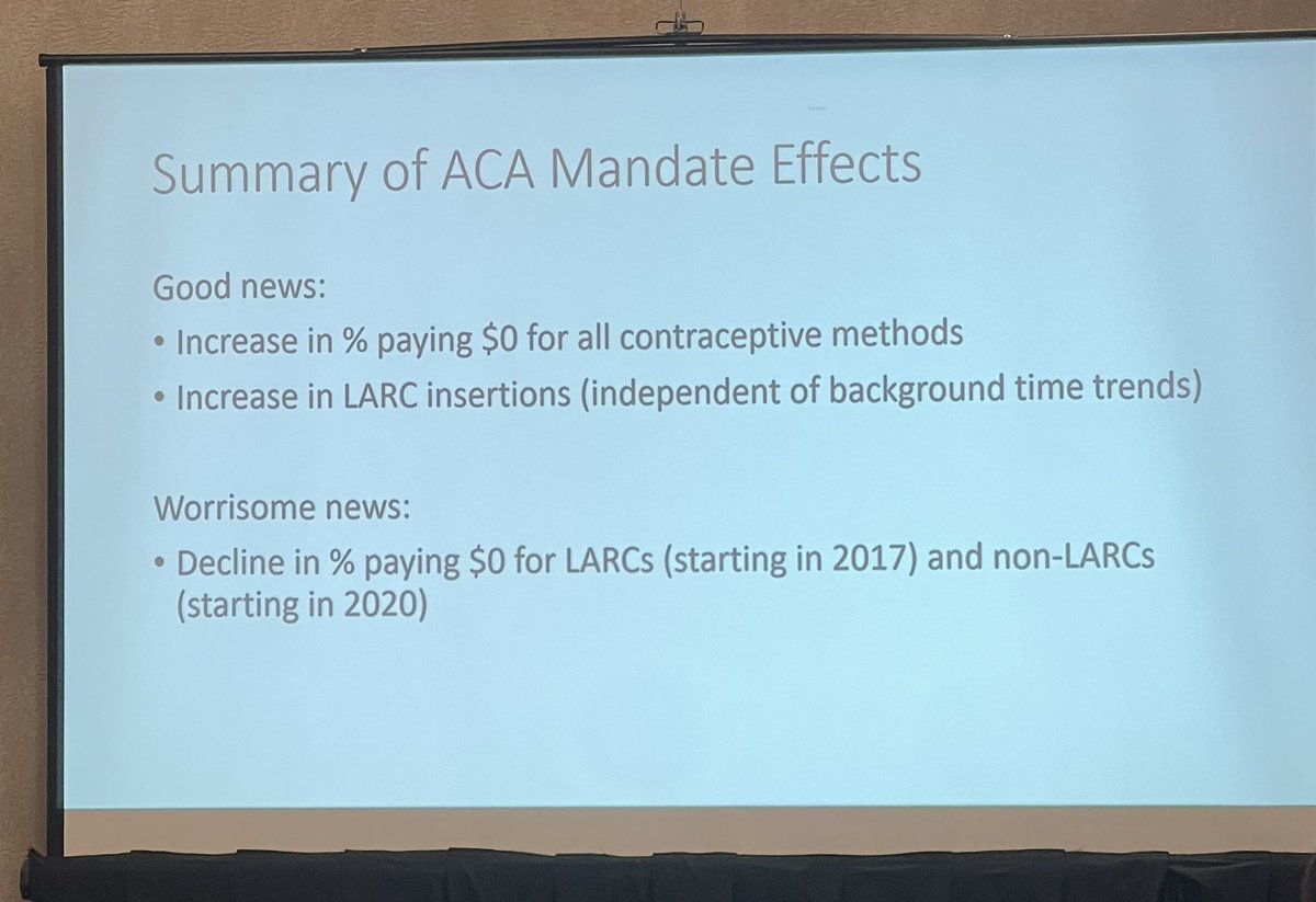 Jennifer McCall-Hosenfeld, MD, MSc, FACP (@jennmh2) on Twitter photo Policy impacts access to health care. <a href="/ChuangCynthia/">Cynthia Chuang MD MSc</a> of <a href="/PennStHershey/">Penn State Health</a> shows how #ACA coverage improves financial access to contraception, while policies that allow insurers to opt out of contraceptive coverage decreases access. #SGIM23 <a href="/PennStateGIM/">PennStateGIM</a> Policy impacts access to health care. <a href="/ChuangCynthia/">Cynthia Chuang MD MSc</a> of <a href="/PennStHershey/">Penn State Health</a> shows how #ACA coverage improves financial access to contraception, while policies that allow insurers to opt out of contraceptive coverage decreases access. #SGIM23 <a href="/PennStateGIM/">PennStateGIM</a>
