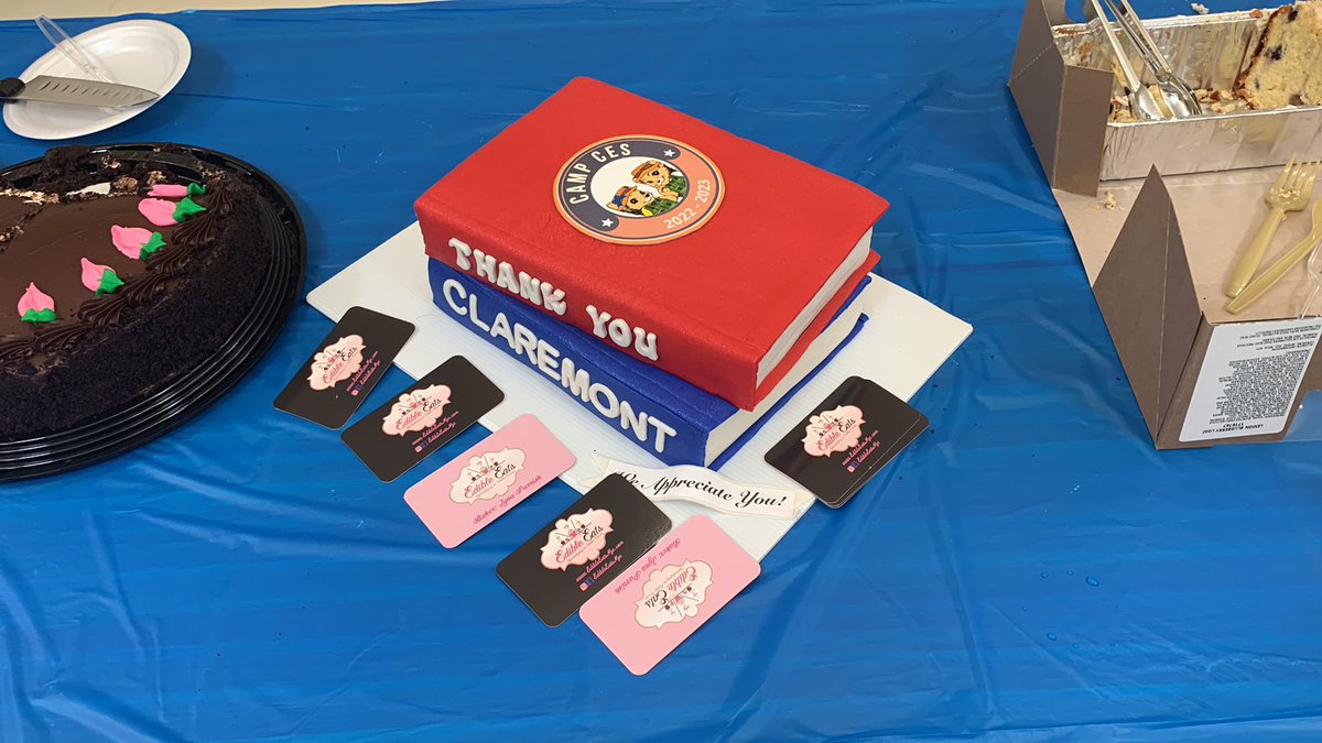 Rivera_CES_FTPS's tweet photo. Thank you to our Amazing CES PTO for organizing some fantastic desserts to end a great week of recognition! https://t.co/djXYWcD4ea