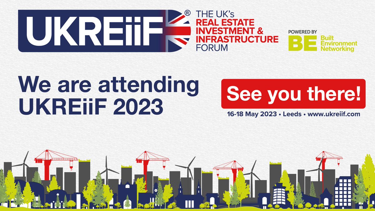 We are looking forward to attending <a href="/UKREiiF/">UKREiiF</a> next week!

Please do contact <a href="/tpokane/">Thomas O’Kane</a> or <a href="/rwsd9/">Bill Davidson</a> if you would like to catch up.

#UKREiiF #Leeds