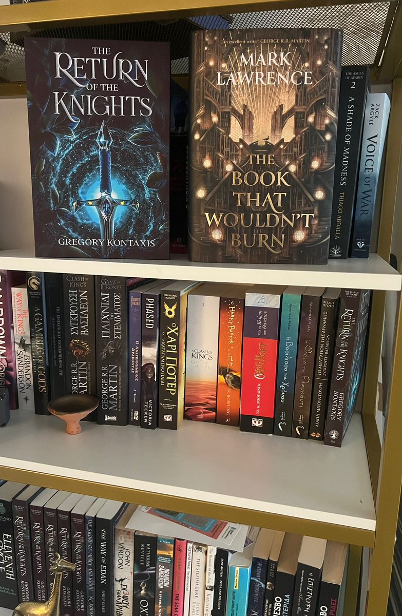 Like&amp;Retweet and you're in the draw for my debut novel and a copy of Mark's latest book (Both hardcovers and my debut novel with sprayed edges!).

Open internationally and closes May 15th