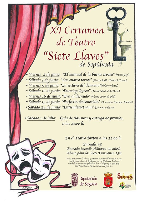 PregoneroSepul's tweet photo. Seleccionadas las obras que participarán en el XI Certamen de Teatro Aficionado “Siete Llaves” de Sepúlveda 
https://t.co/IEMI5sS8OU https://t.co/kj3CewJHUw