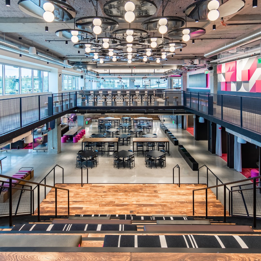 Mike_Katz's tweet photo. .@businessinsider listed @TMobile’s Bellevue headquarters as one of the “coolest offices in North America” and I agree! What do you think?
https://t.co/tRUNX9QZDy
📷: Andersen Construction/Ryan Brien https://t.co/8mhBDg86cA
