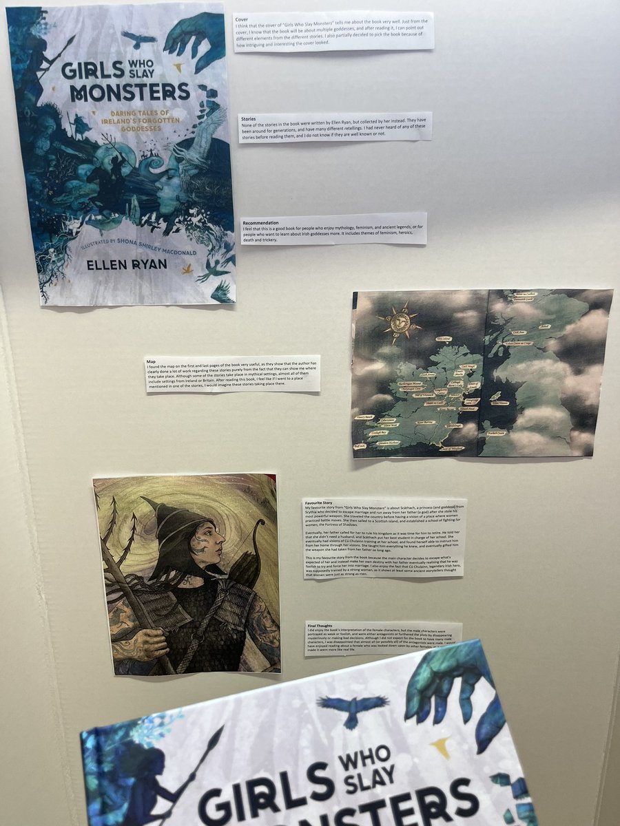 Displays were created🖼, presentations were made 🎤 &amp; votes were cast 🗳by our Junior Jurors at their Book Fair today as part of the search for some of Ireland’s most impactful reads of the year📚
<a href="/KidsBooksIrel/">Children's Books Ireland</a> shortlisted books gets our Badger of Approval! 🏅👏<a href="/Sandym0untPark/">Sandymount Park Educate Together Secondary School</a>