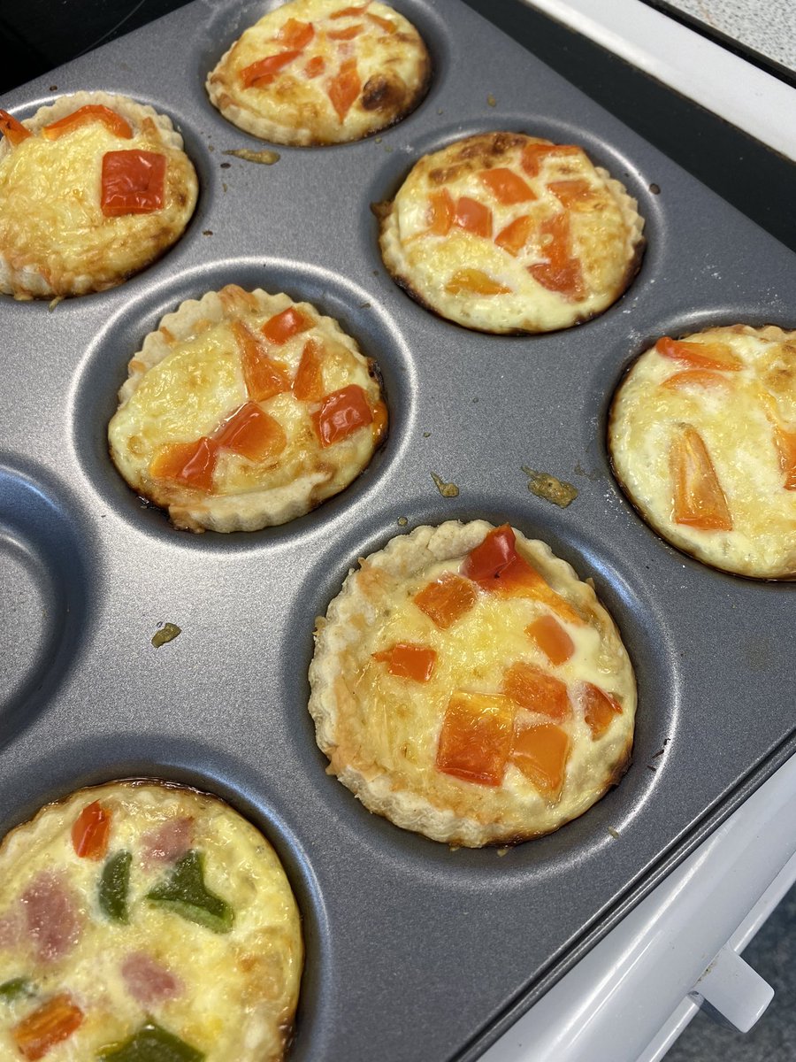 MrsPowerUnity's tweet image. So proud of the year 9’s making such good mini quiche today 🙌😊 @UnityBlackpool