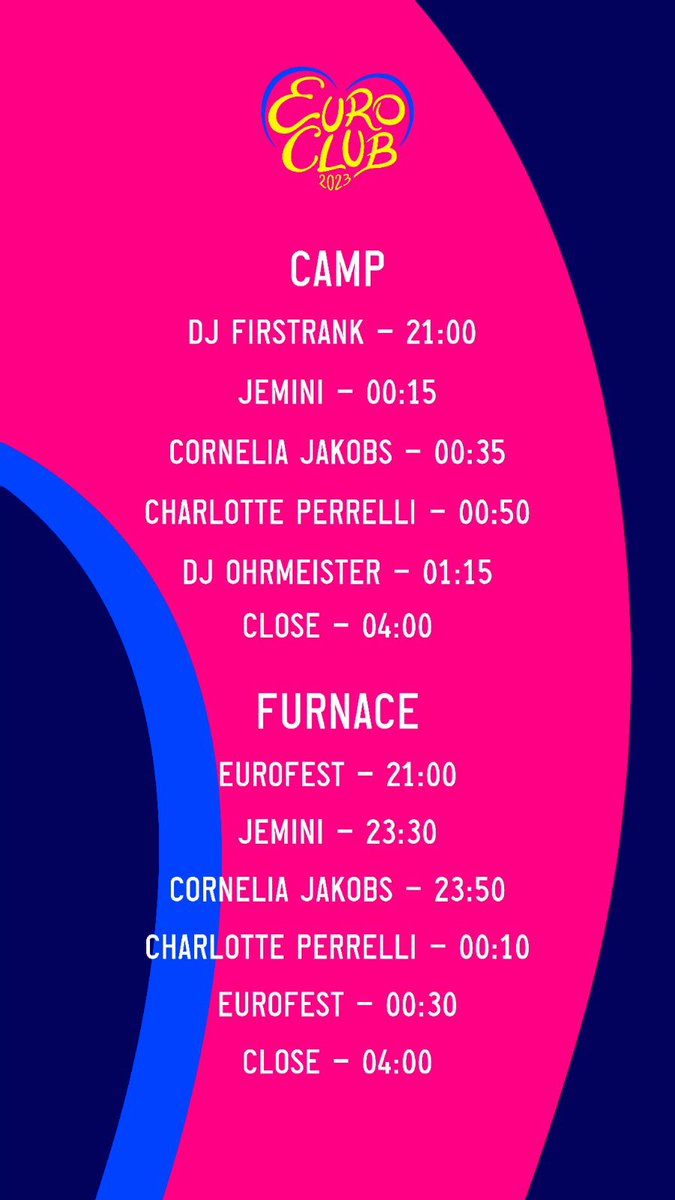 EuroClub (@euroclub2023) on Twitter photo 🎉 It’s finally Friday and the weekend is here! 🎉
This is how tonight will unfold…
See you tonight from 9! 🙌
#EuroClub #EuroClub2023 🎉 It’s finally Friday and the weekend is here! 🎉
This is how tonight will unfold…
See you tonight from 9! 🙌
#EuroClub #EuroClub2023