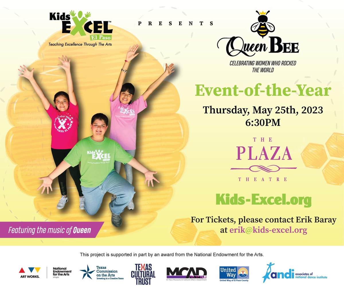 Kids Excel El Paso (@kidsexcel) on Twitter photo It’s almost showtime! Just two weeks away. Get your tickets today 🎟️🎟️ <a href="/CanutilloISD/">Canutillo ISD</a> @EPISDFIneArts <a href="/YsletaISD/">Ysleta ISD</a> @lafeprep <a href="/NationalDance/">National Dance Inst.</a> It’s almost showtime! Just two weeks away. Get your tickets today 🎟️🎟️ <a href="/CanutilloISD/">Canutillo ISD</a> @EPISDFIneArts <a href="/YsletaISD/">Ysleta ISD</a> @lafeprep <a href="/NationalDance/">National Dance Inst.</a>