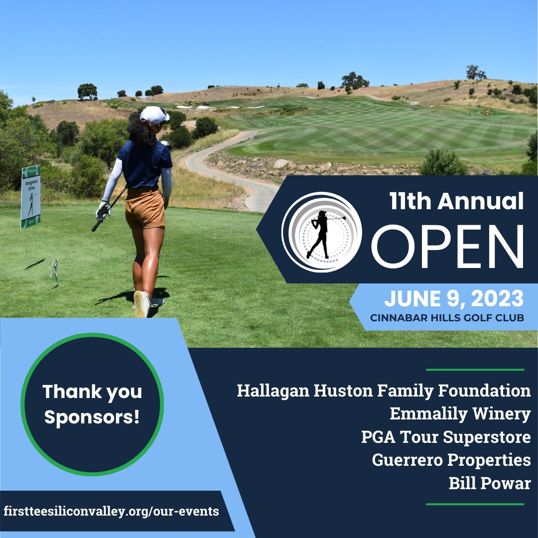 FirstTeeSV's tweet image. Thank you to our OPEN sponsors! There is still time to register your team or sponsor . Visit firstteesiliconvalley.org/our-events/ope… to learn more.
#fundraiser #nonprofit #tournament #golf #golfing #pgatour #pga