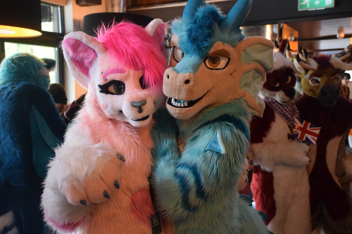♡ Nekko ♡ | 🏳️⚧️ (@justanekko) on Twitter photo Happy #FursuitFriday ! ❤️❤️
Celebrating it with my BBF Derg ❤️
Come find us at CFz23 soon ~
Still vibing from having my cute Nekko back with me ~
🌃 - <a href="/FursNottingham/">NottsFurs</a>
📸 - <a href="/ArtyKnightsire/">Artorius/Raven</a>
✂️ - <a href="/JustANekko/">♡ Nekko ♡ -ただの猫-</a> + <a href="/RaxDragon/">Nebraxas</a>
#furry #furryfandom #fursuit #fursuiter Happy #FursuitFriday ! ❤️❤️
Celebrating it with my BBF Derg ❤️
Come find us at CFz23 soon ~
Still vibing from having my cute Nekko back with me ~
🌃 - <a href="/FursNottingham/">NottsFurs</a>
📸 - <a href="/ArtyKnightsire/">Artorius/Raven</a>
✂️ - <a href="/JustANekko/">♡ Nekko ♡ -ただの猫-</a> + <a href="/RaxDragon/">Nebraxas</a>
#furry #furryfandom #fursuit #fursuiter