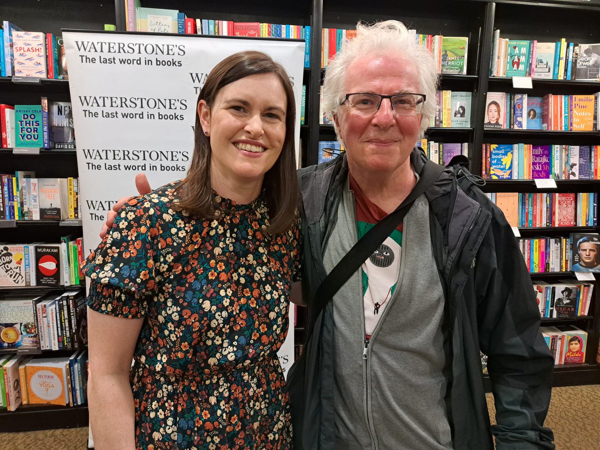 WaterstonesCrk's tweet photo. We had such a special evening here on Wednesday launching #TheGrassCeiling by Eimear Ryan. Thanks to Kevin Barry for doing the honours and to everyone who joined us. @eimear_ryan @PenguinIEBooks https://t.co/d6WgW4vve1