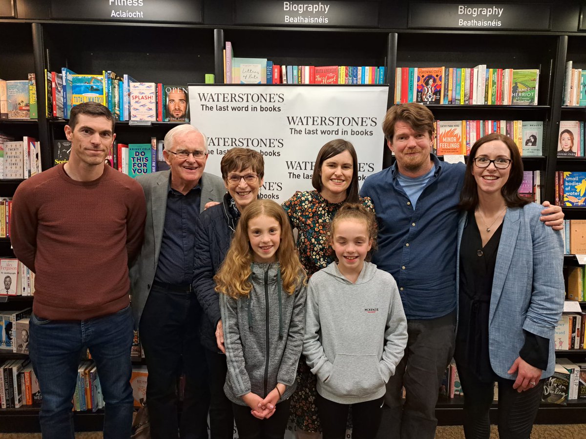 WaterstonesCrk's tweet photo. We had such a special evening here on Wednesday launching #TheGrassCeiling by Eimear Ryan. Thanks to Kevin Barry for doing the honours and to everyone who joined us. @eimear_ryan @PenguinIEBooks https://t.co/d6WgW4vve1
