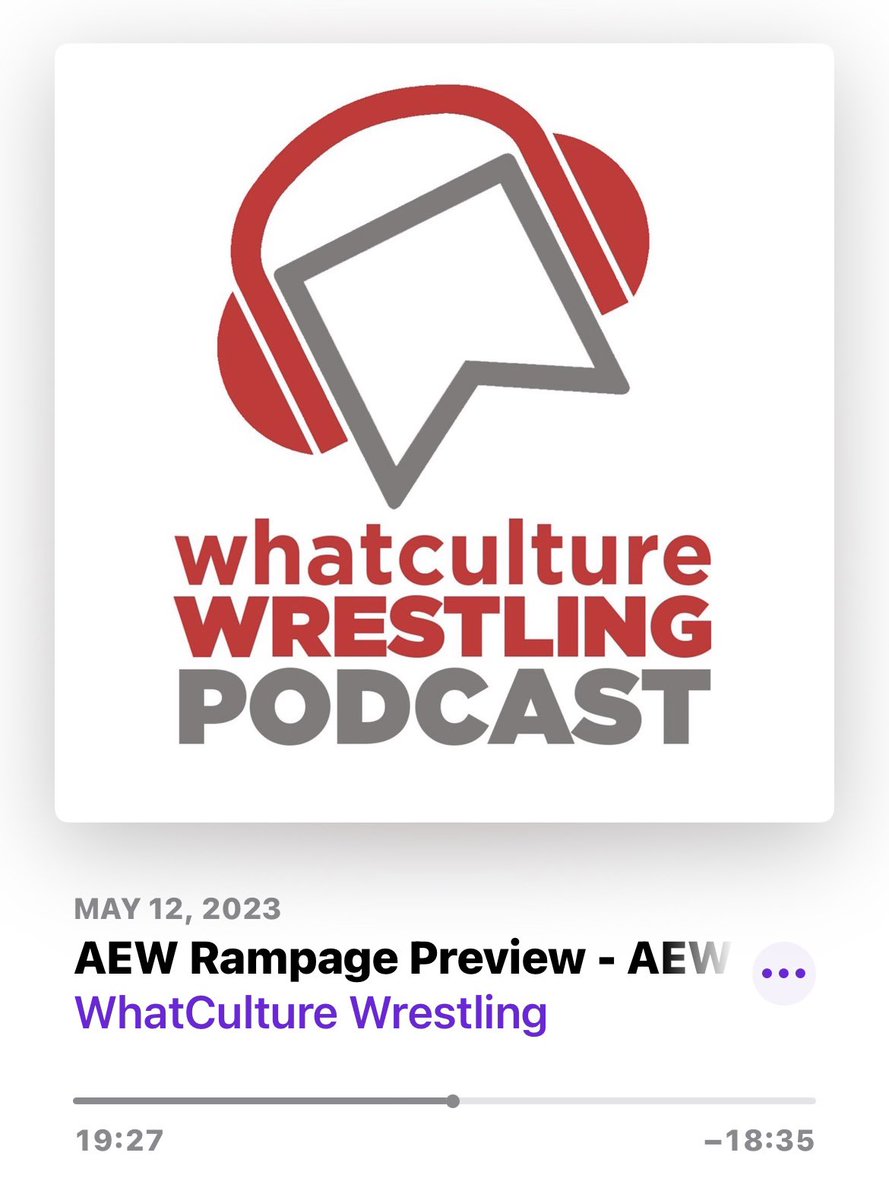 Hey <a href="/WhatCultureWWE/">WhatCulture Wrestling</a> love the podcast/youtube channel but please ask your audio engineers to boost <a href="/MSidgwick/">Sidgwick</a> ’s levels, or place the mic closer to him?

<a href="/AdamWilbourn/">Adam Wilbourn</a>