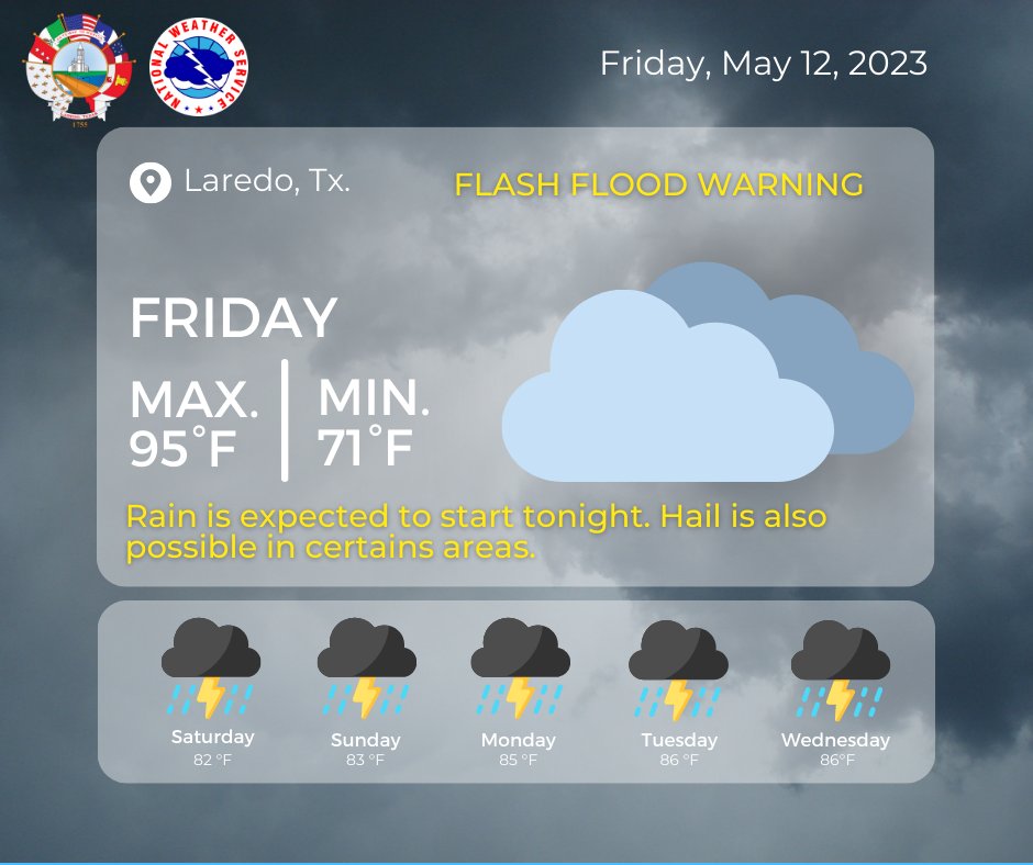 City of Laredo on Twitter "According to the National Weather Service