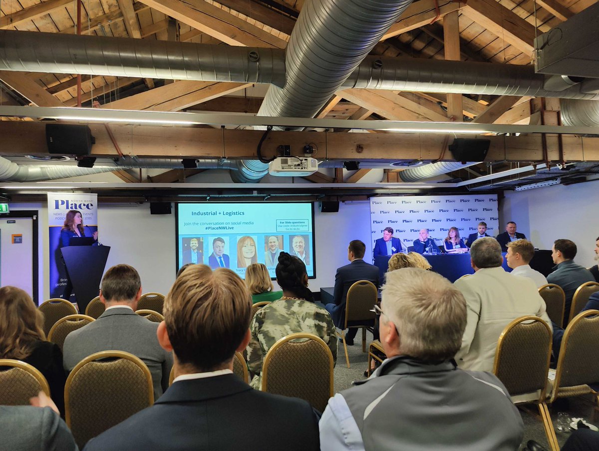 P4's <a href="/tpokane/">Thomas O’Kane</a> &amp; Samantha Lee attended the #industrial &amp; #logistics event hosted by <a href="/PlaceNorthWest/">Place North West</a> this week. They both came back with a positive outlook for the industrial and logistics sector, noting its ability to weather economic headwinds and drive forward #ESG.