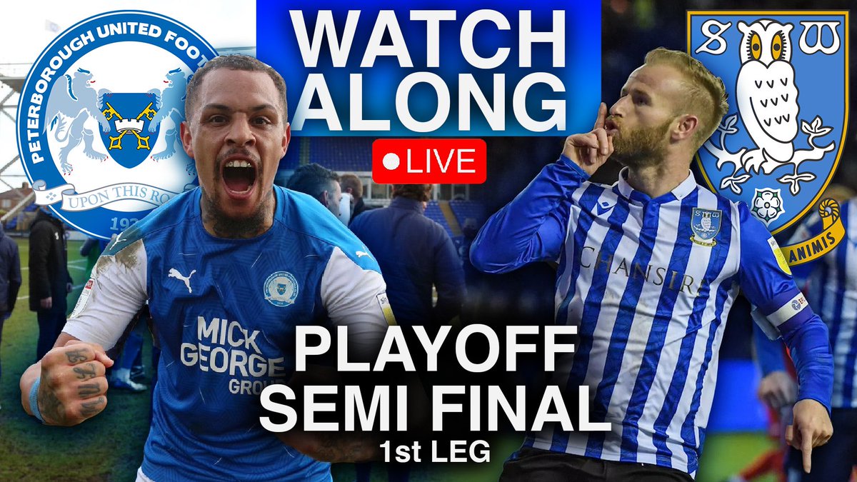 goalhangeryt's tweet image. Going to be doing a watch along tonight for the Peterborough United VS Sheffield Wednesday match! Join me and a couple of mates at 7:45 (hopefully if nothing goes wrong 😅)

I’ll post the link closer to the time!